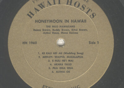 The Hilo Hawaiians – Honeymoon In Hawaii