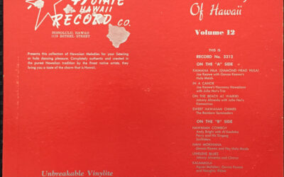 Various – Souvenir Songs Of Hawaii: Volume 12